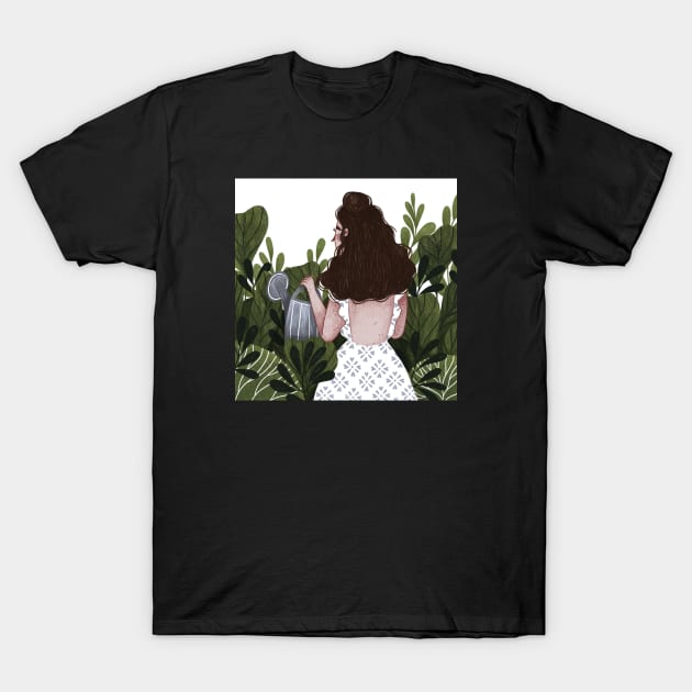 Gardening T-Shirt by Iz Ptica